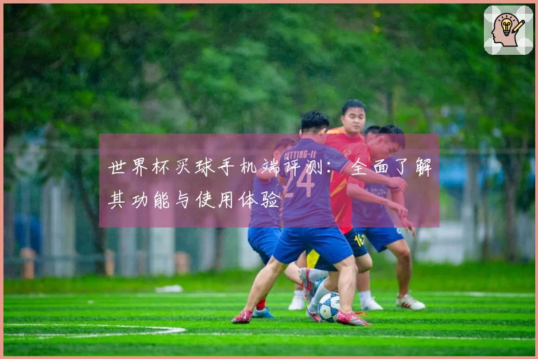 世界杯买球手机端评测：全面了解其功能与使用体验